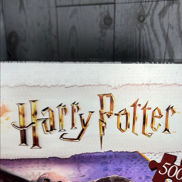 2 Wizarding World Harry Potter Puzzles - 1 500 pc 3D Puzzle & 1 1000 pc Puzzle - Picture 2 of 9